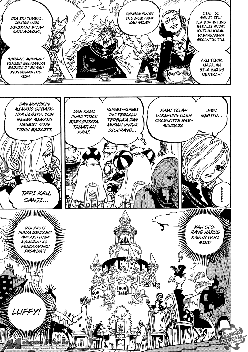 One Piece Chapter 862 – pemikir yang mahir Image 7