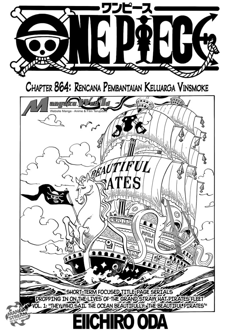 One Piece Chapter 864 – rencana pembantaian keluarga vinsmoke Image 1