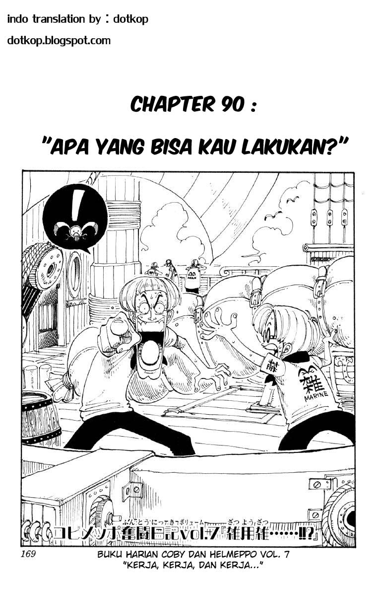 One Piece Chapter 90 Image 1