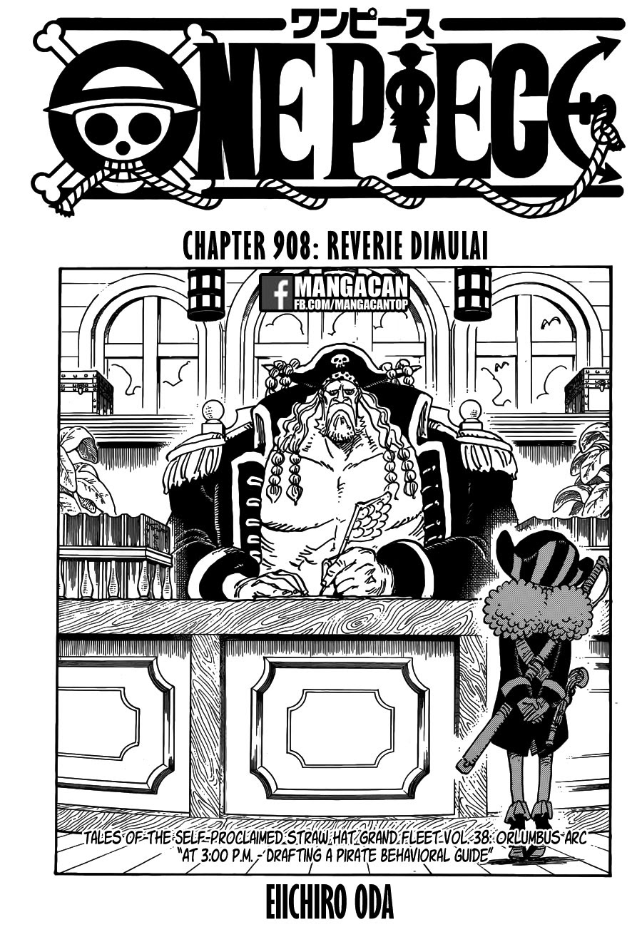 One Piece Chapter 908 Image 0