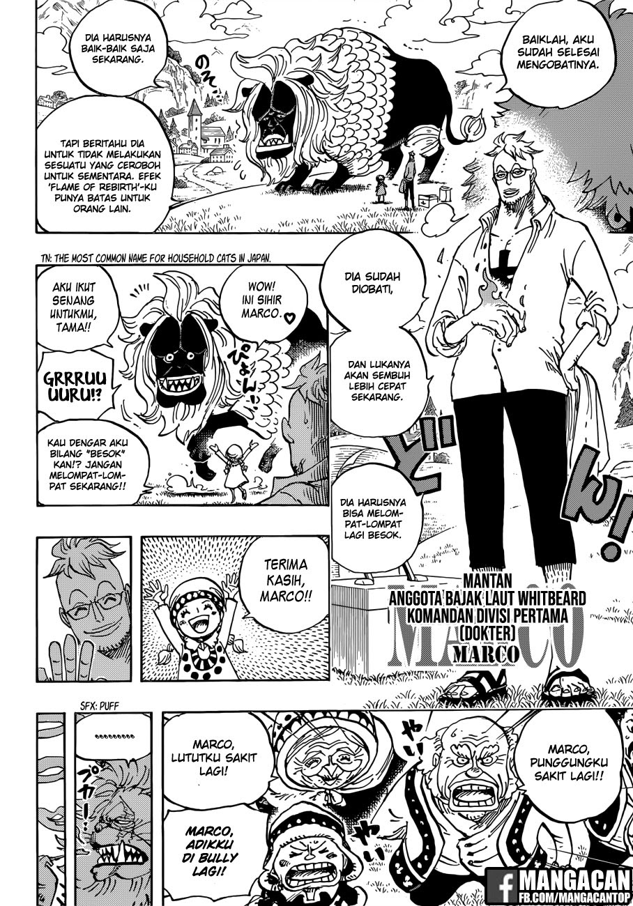 One Piece Chapter 909 Image 4