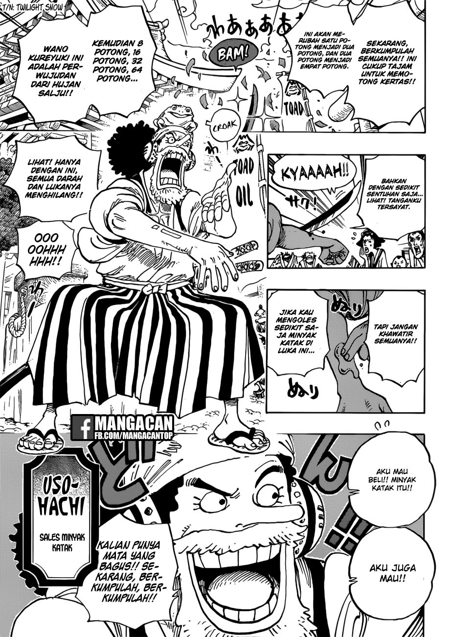 One Piece Chapter 909 Image 10