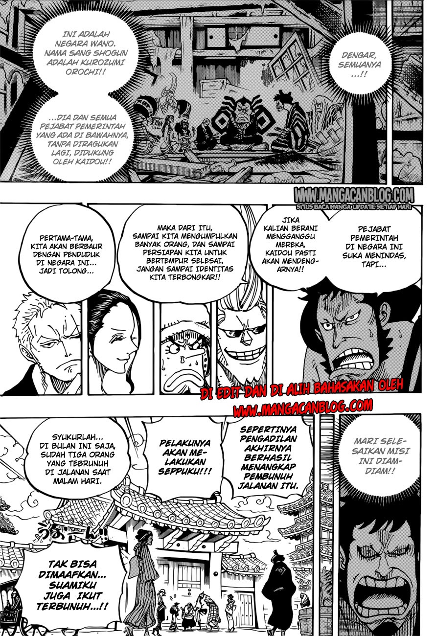One Piece Chapter 909 Image 12