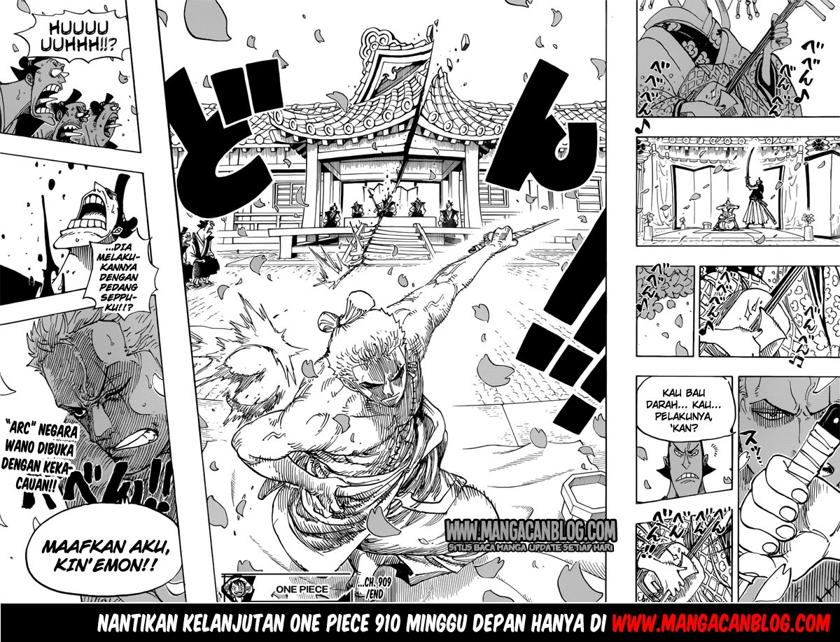 One Piece Chapter 909 Image 15