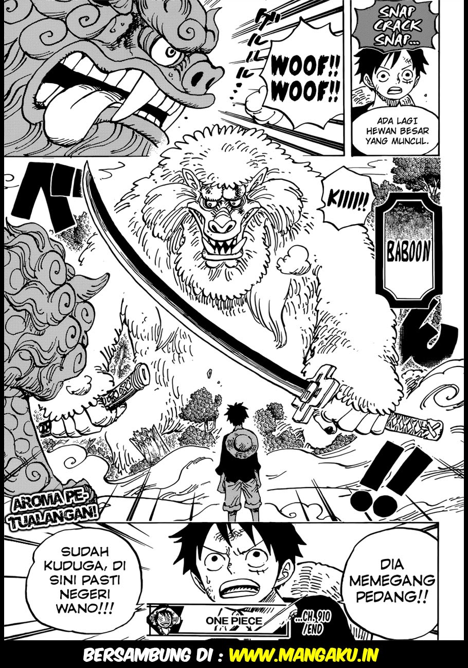 One Piece Chapter 910 Image 12