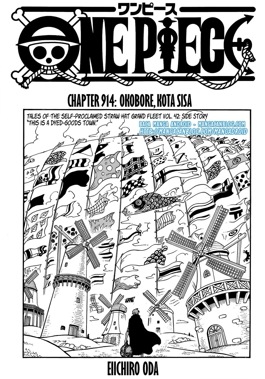 One Piece Chapter 914 Image 0