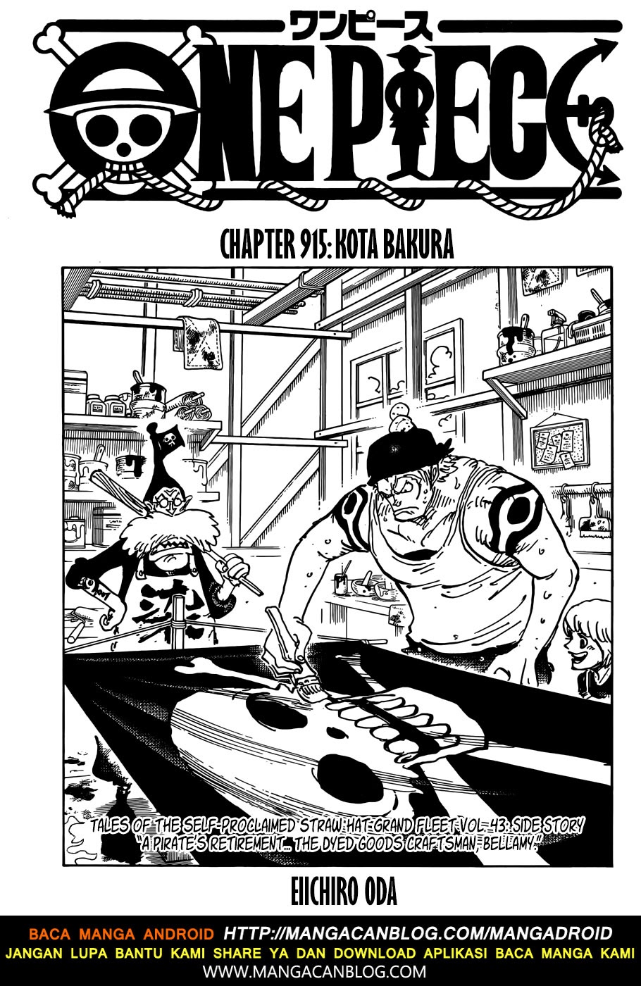 One Piece Chapter 915 Image 0