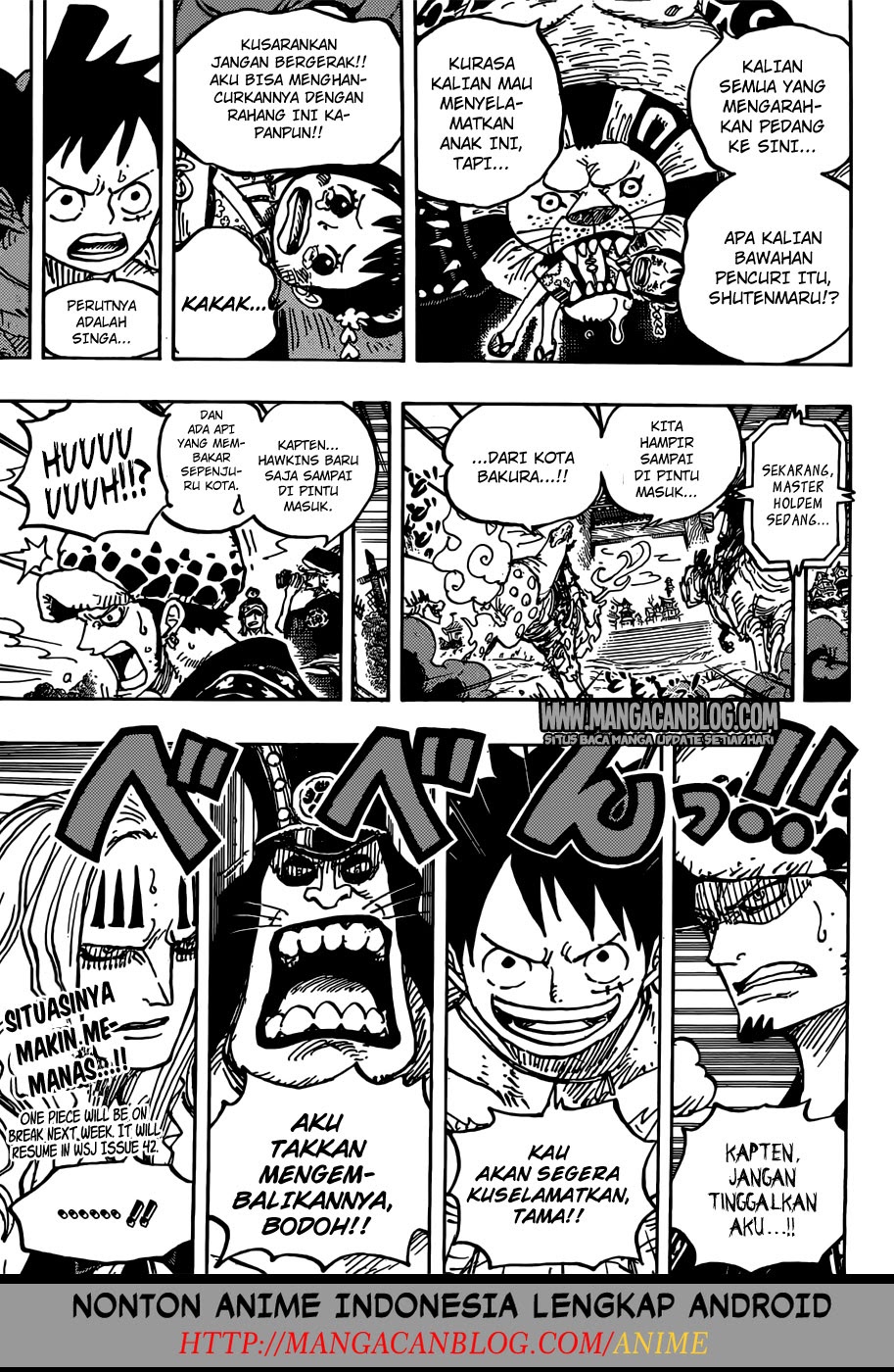 One Piece Chapter 916 Image 20