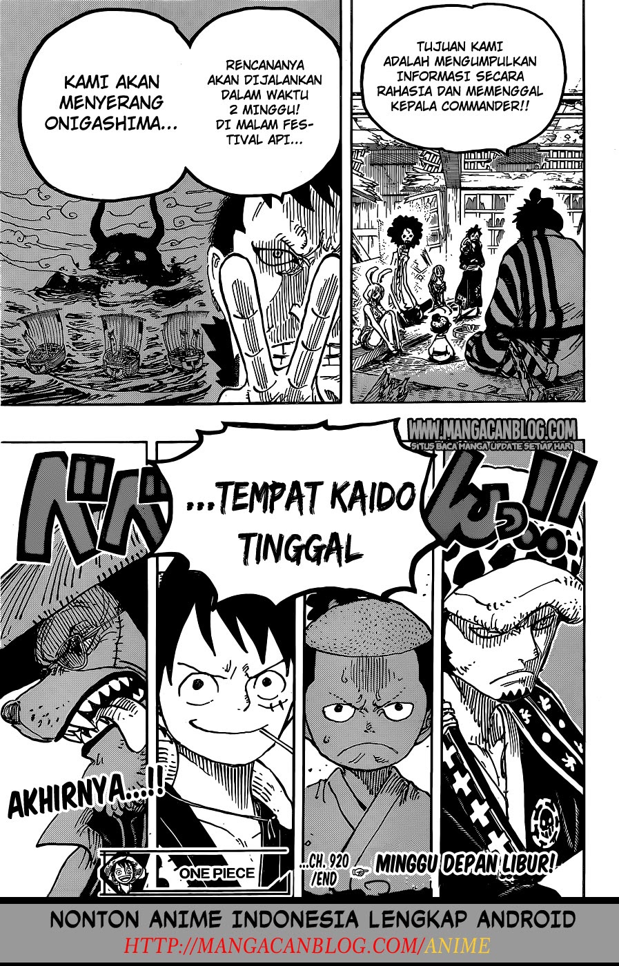 One Piece Chapter 920 Image 16
