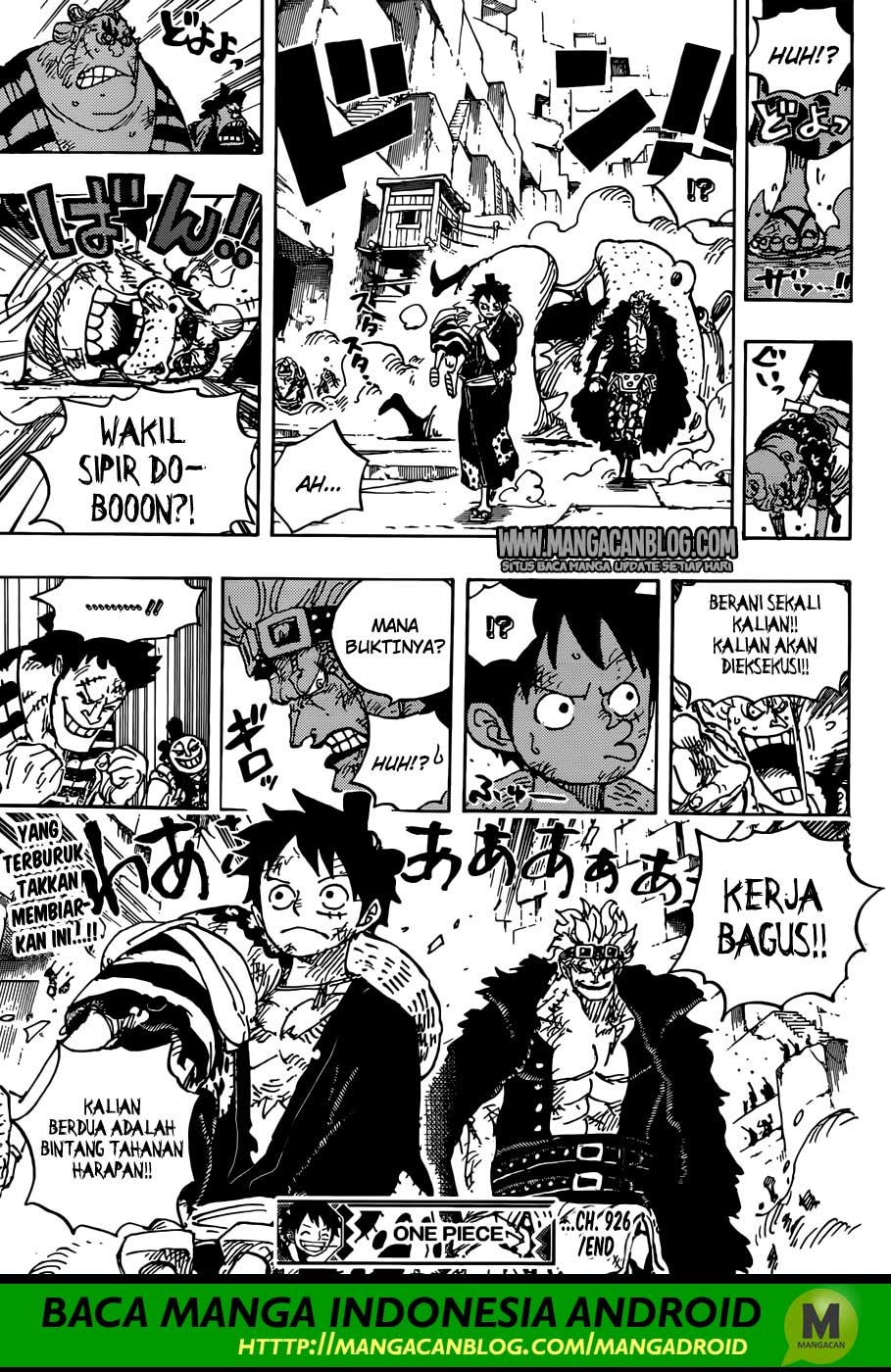 One Piece Chapter 926 Image 17