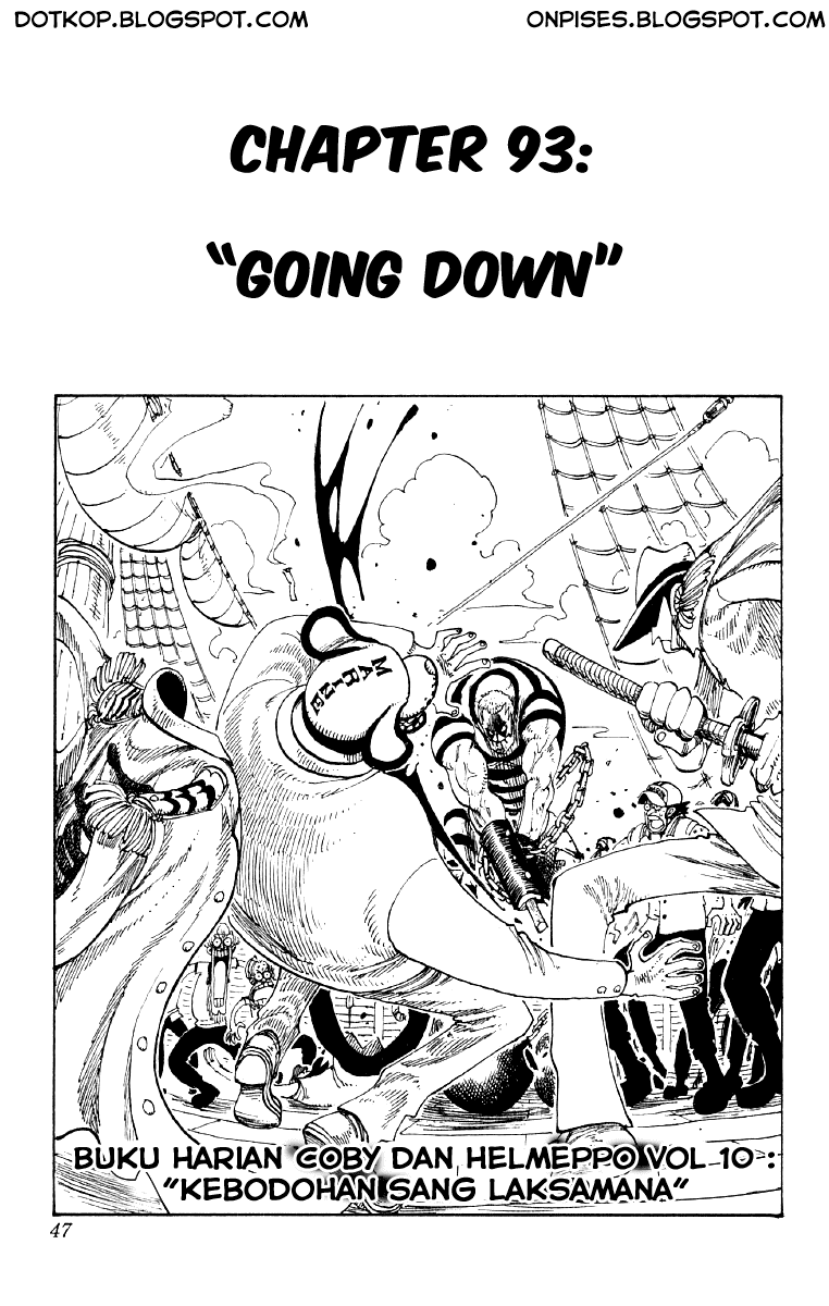 One Piece Chapter 93 Image 0