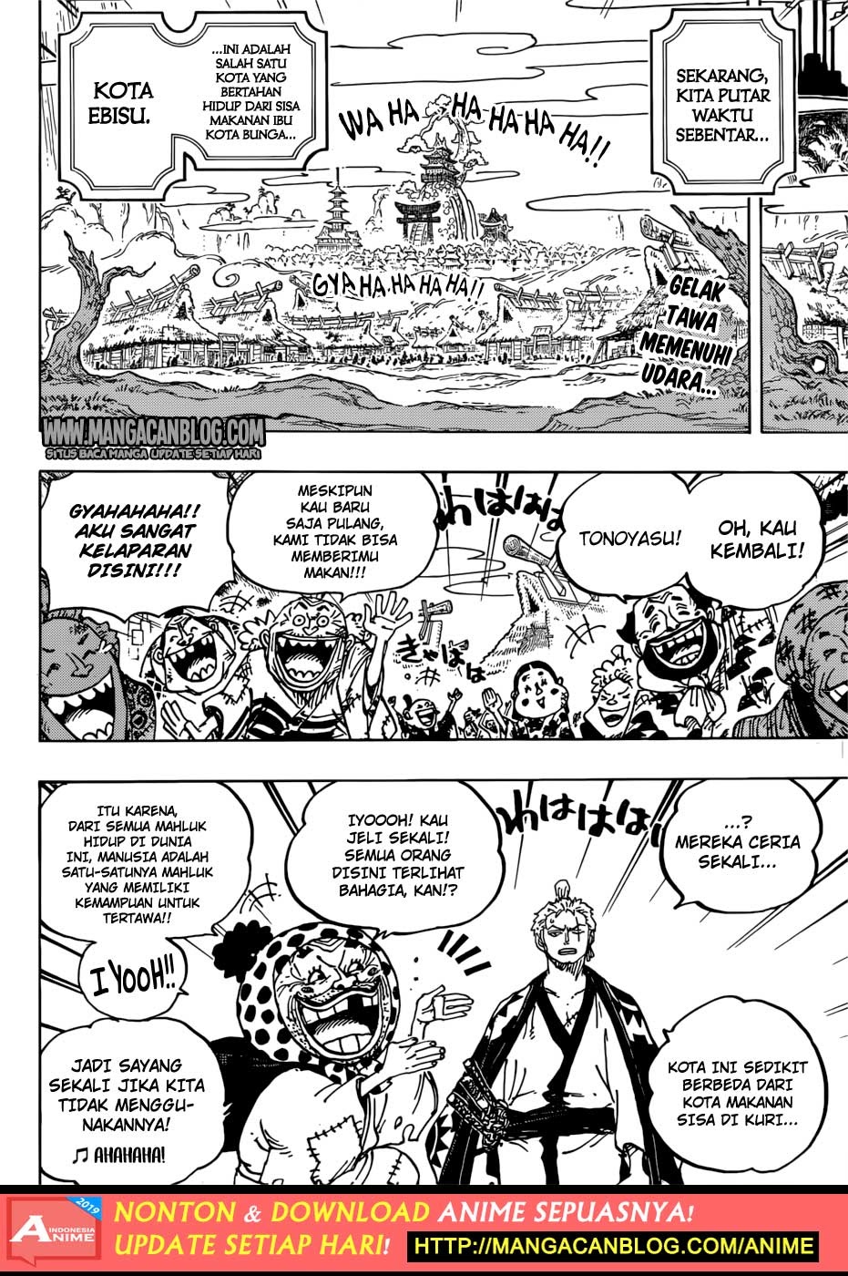 One Piece Chapter 930 indo Image 1