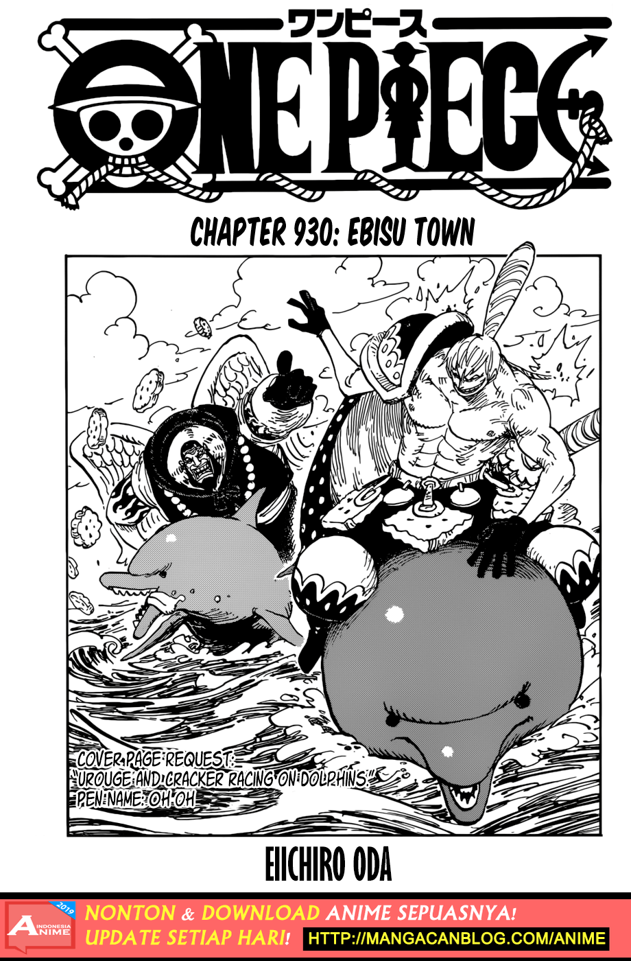 One Piece Chapter 930 Image 0