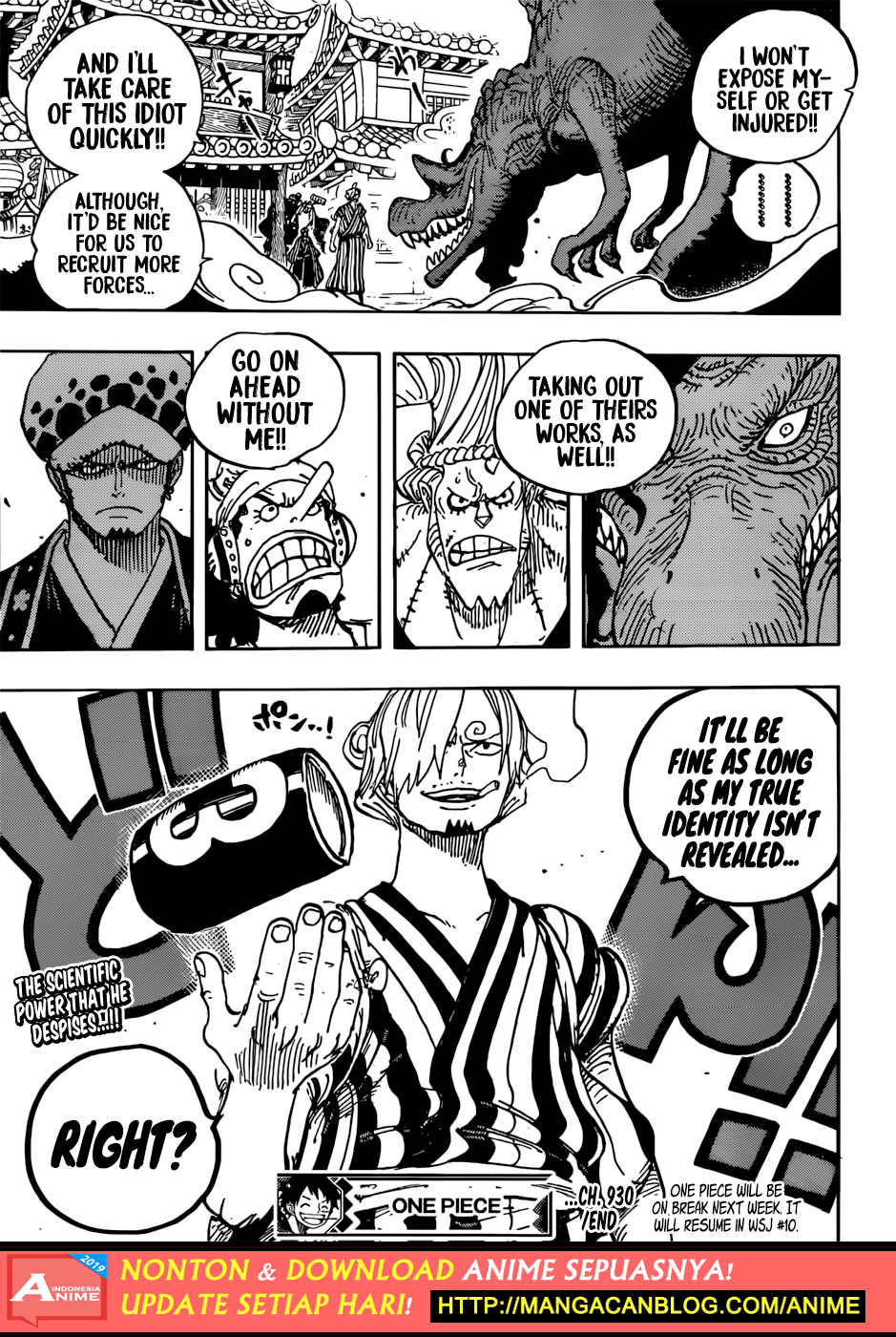 One Piece Chapter 930 Image 15
