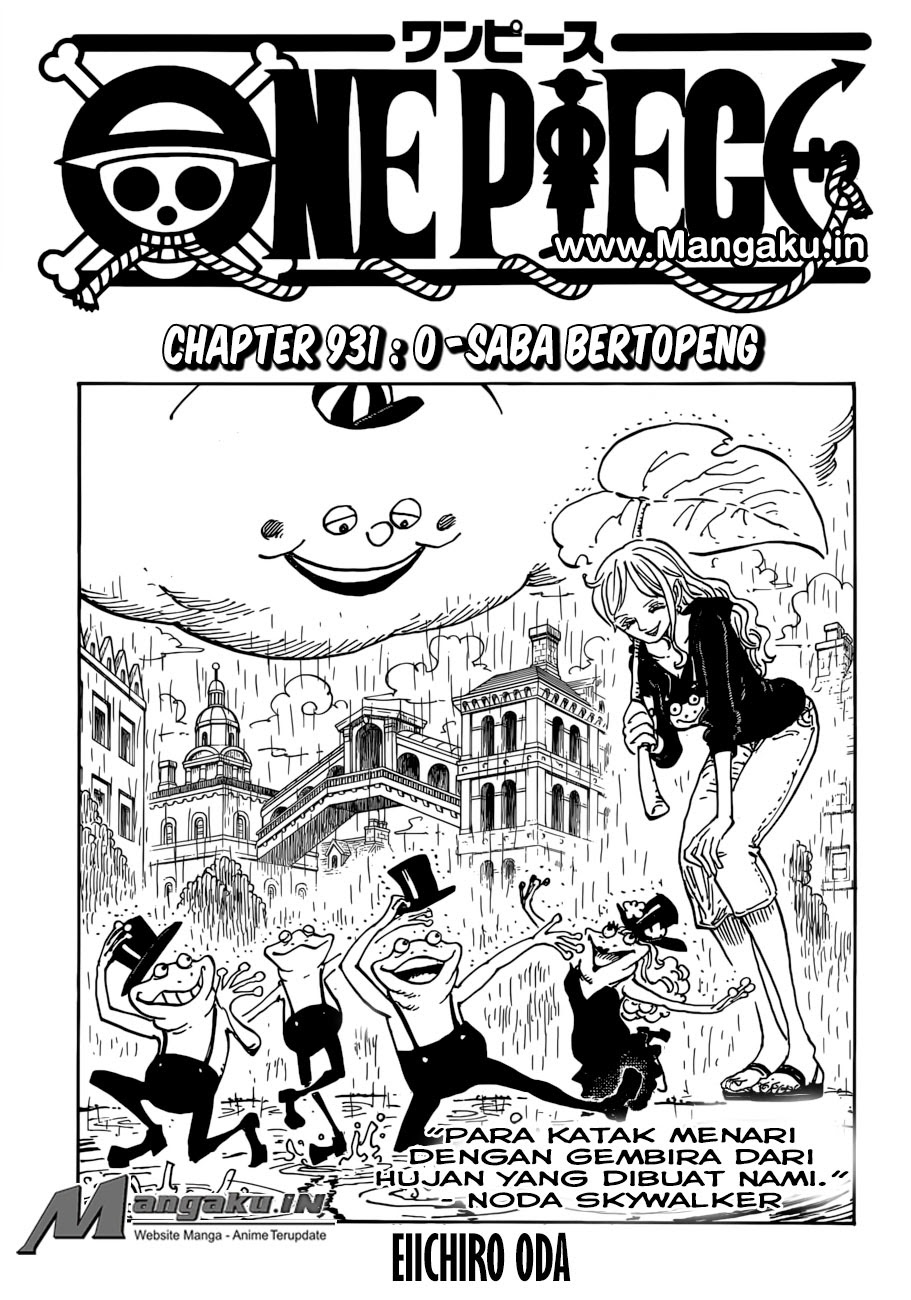 One Piece Chapter 931 Image 1