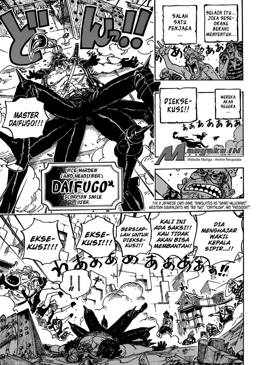 One Piece Chapter 935 Image 5