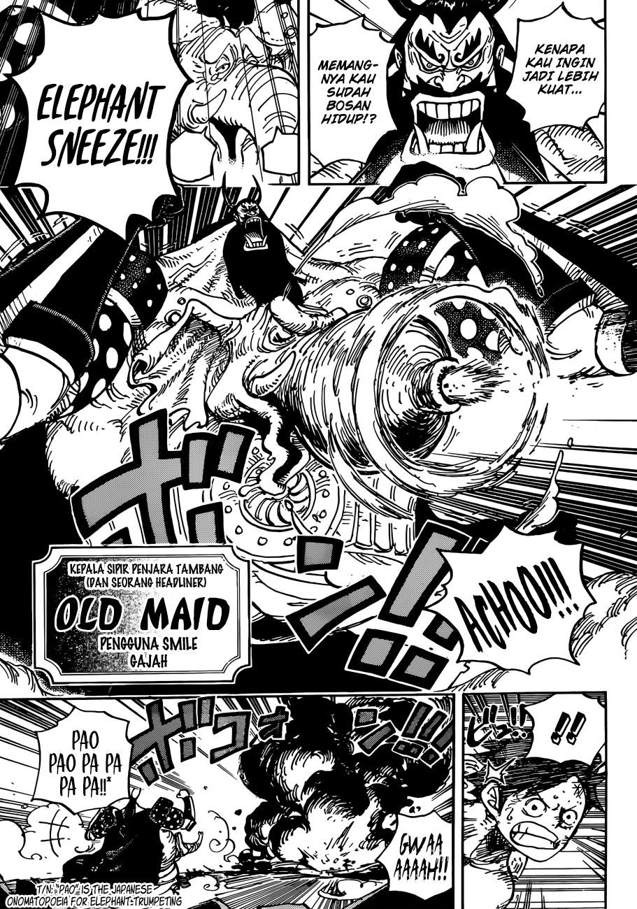 One Piece Chapter 935 Image 7