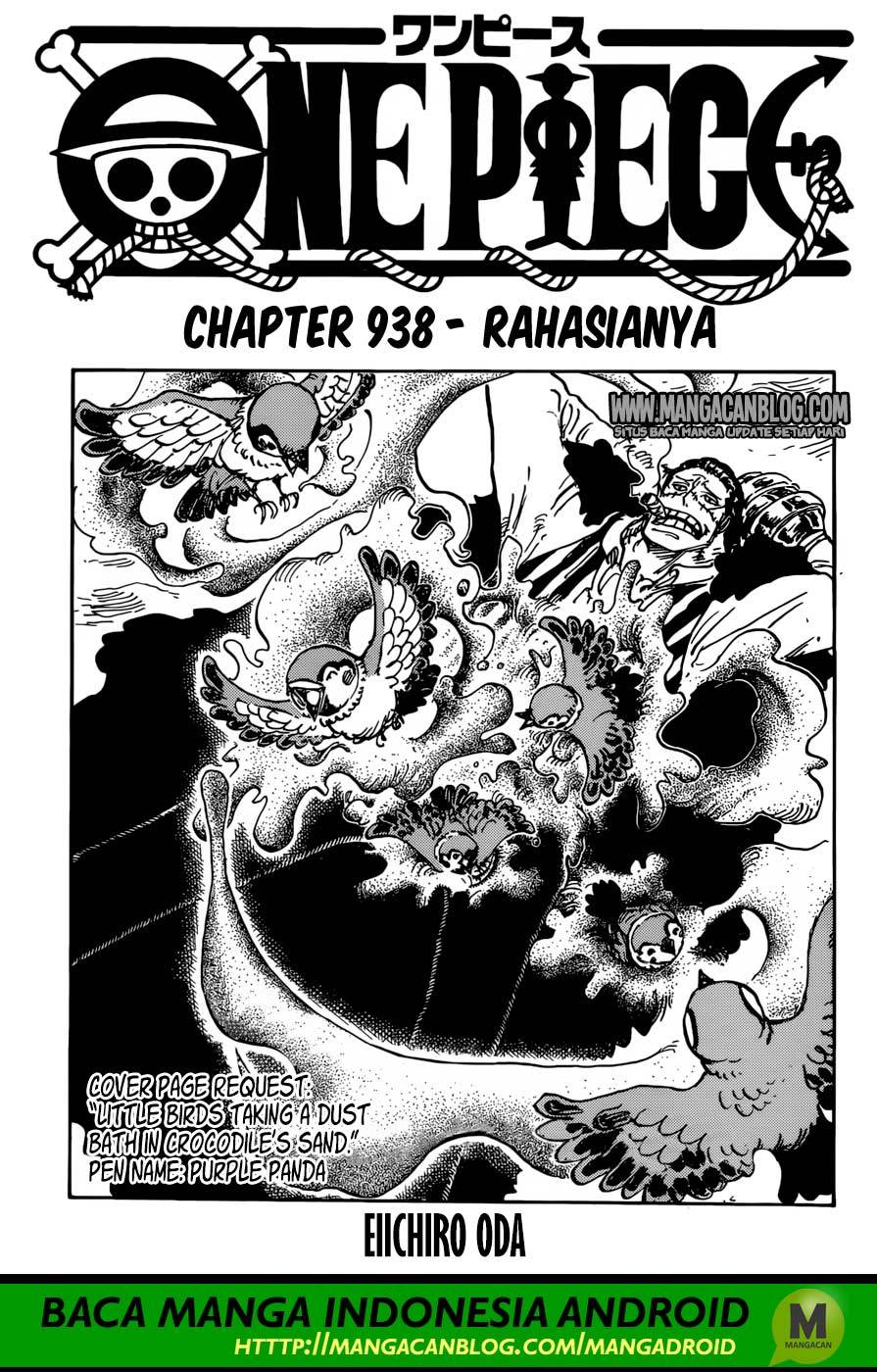 One Piece Chapter 938 Image 0