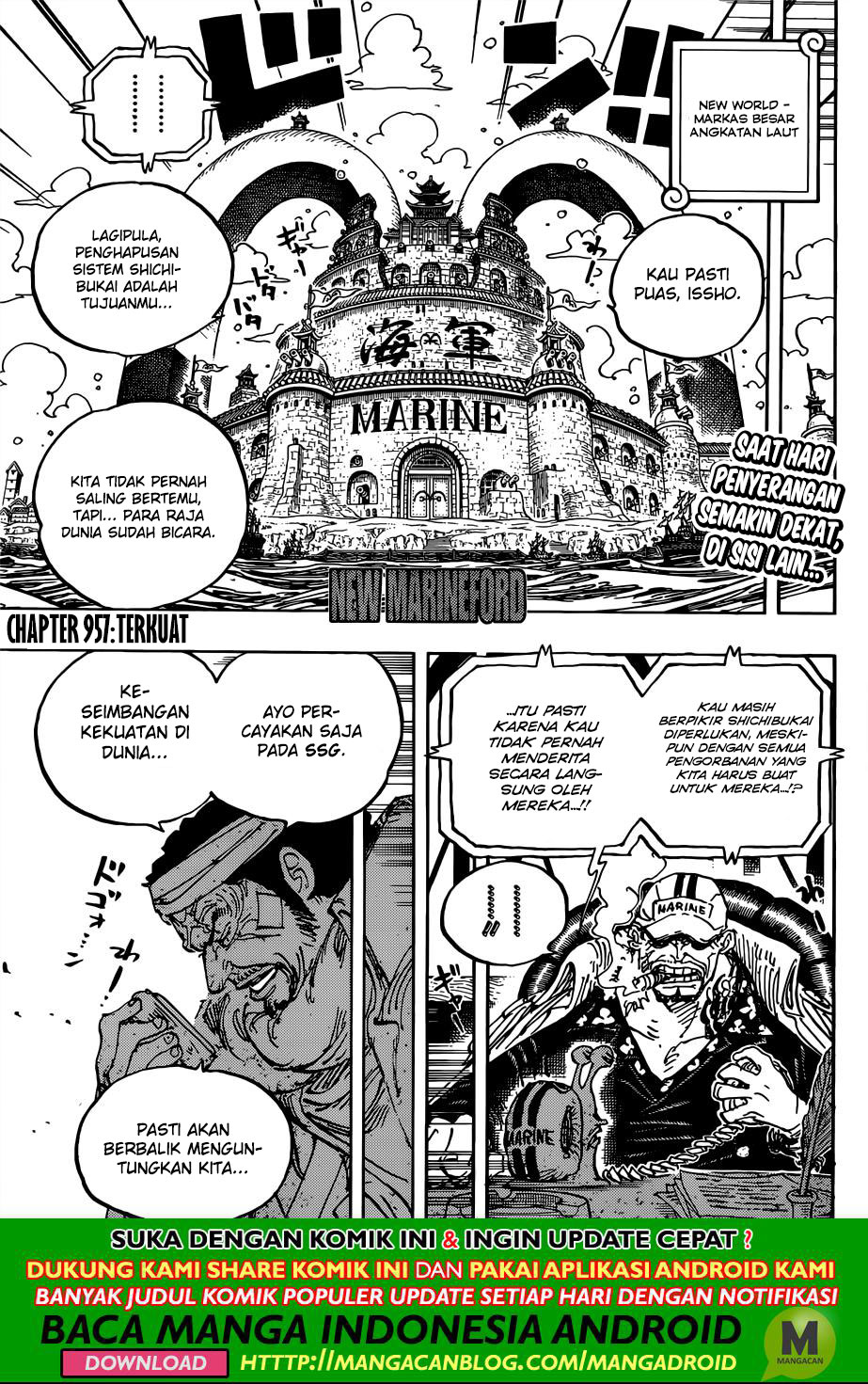 One Piece Chapter 957 Image 2