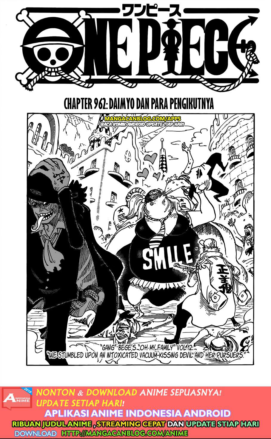 One Piece Chapter 962 Image 0