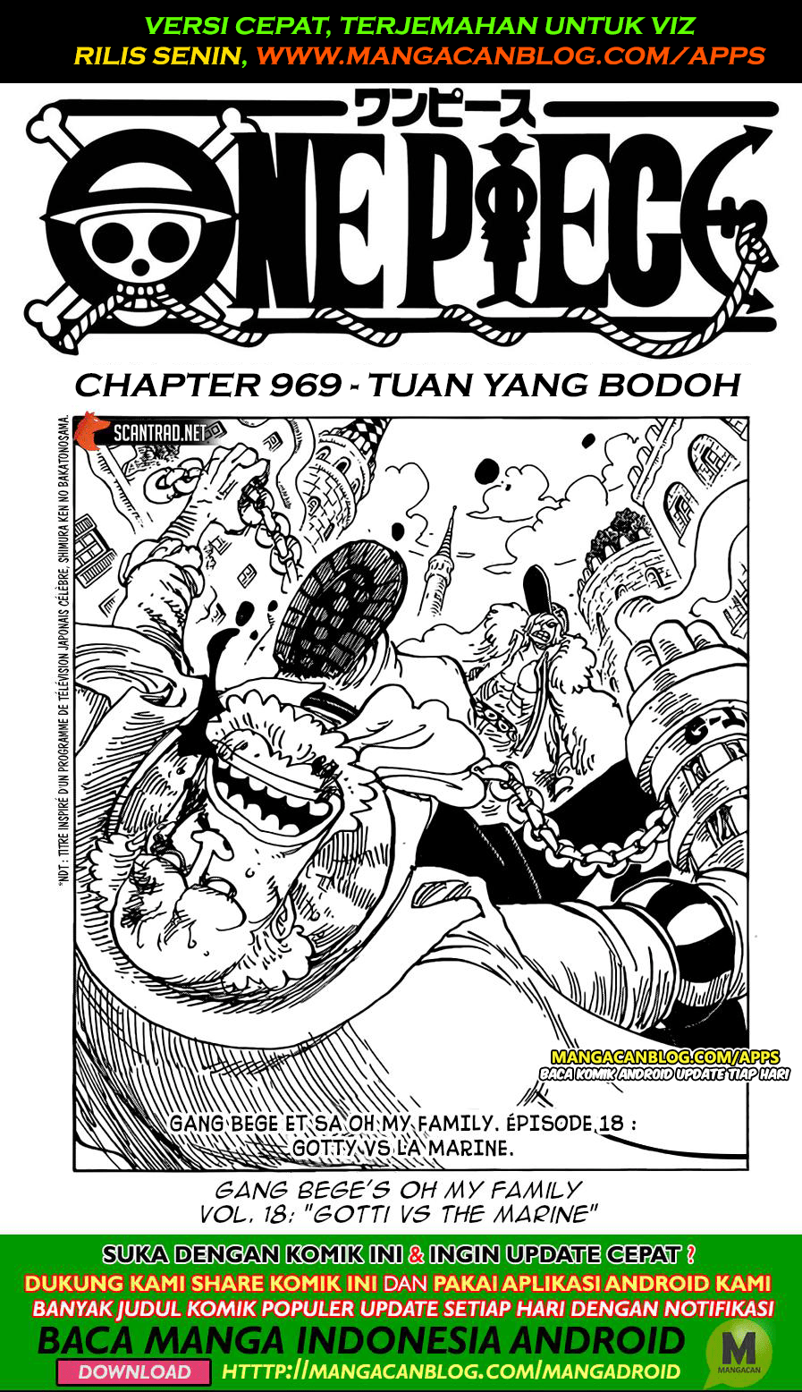 One Piece Chapter 969 Image 1