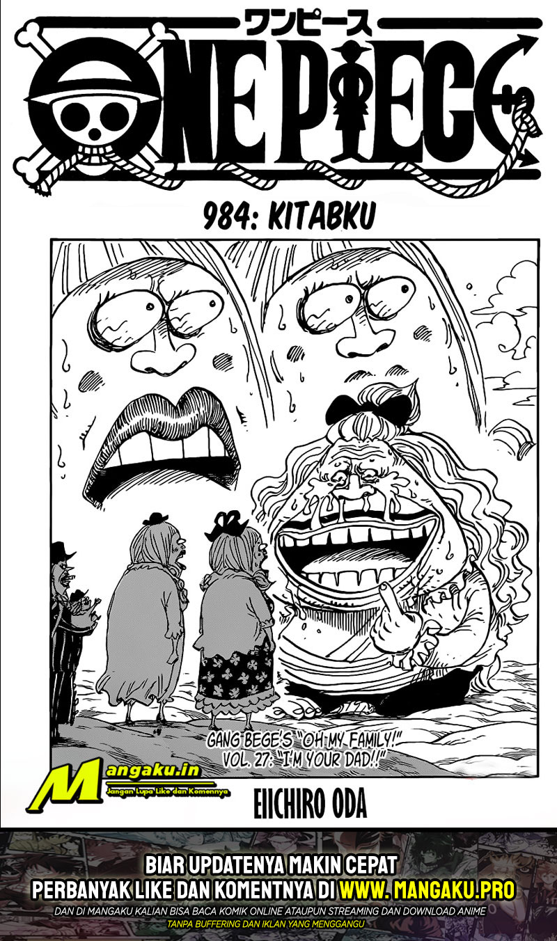 One Piece Chapter 984 Image 1