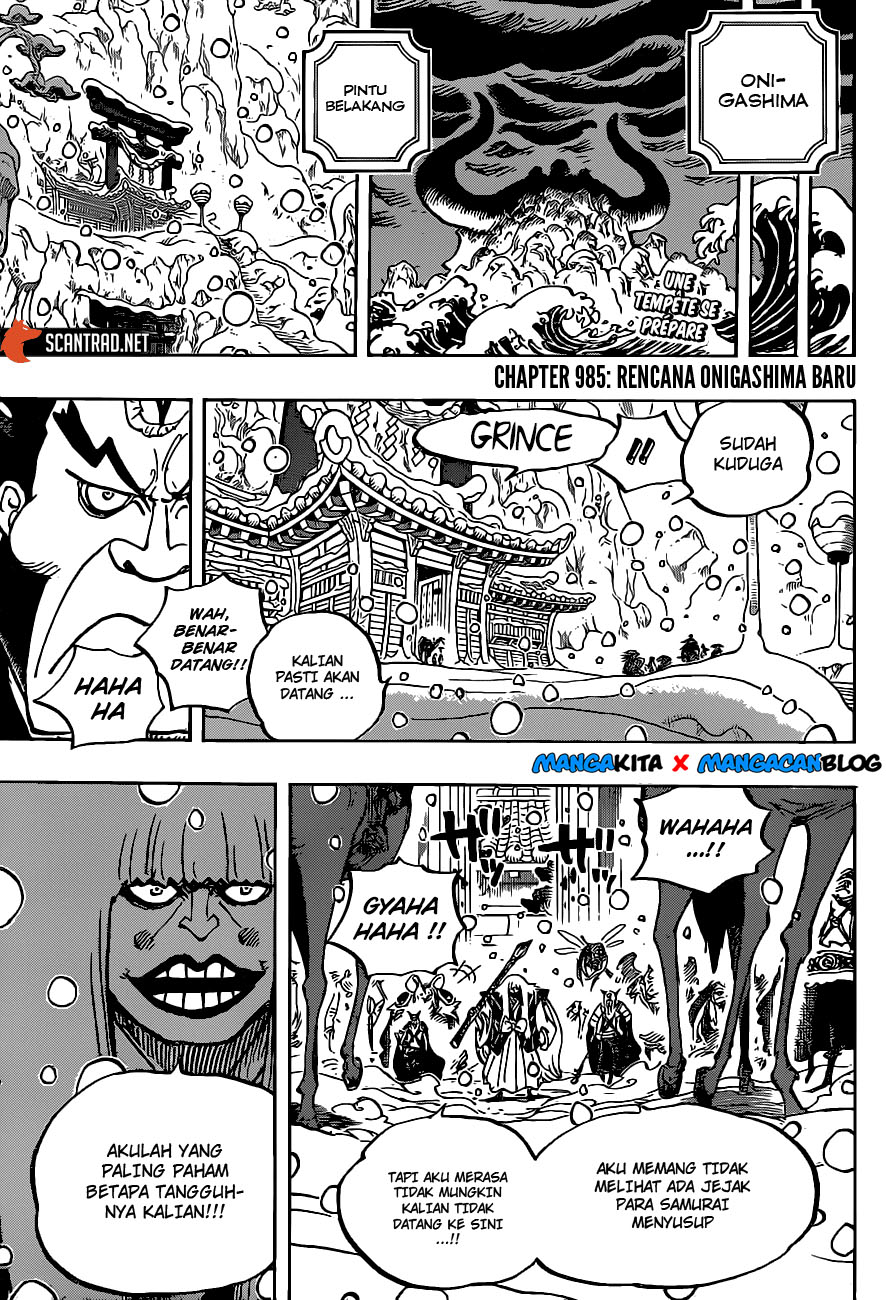 One Piece Chapter 985 Image 3