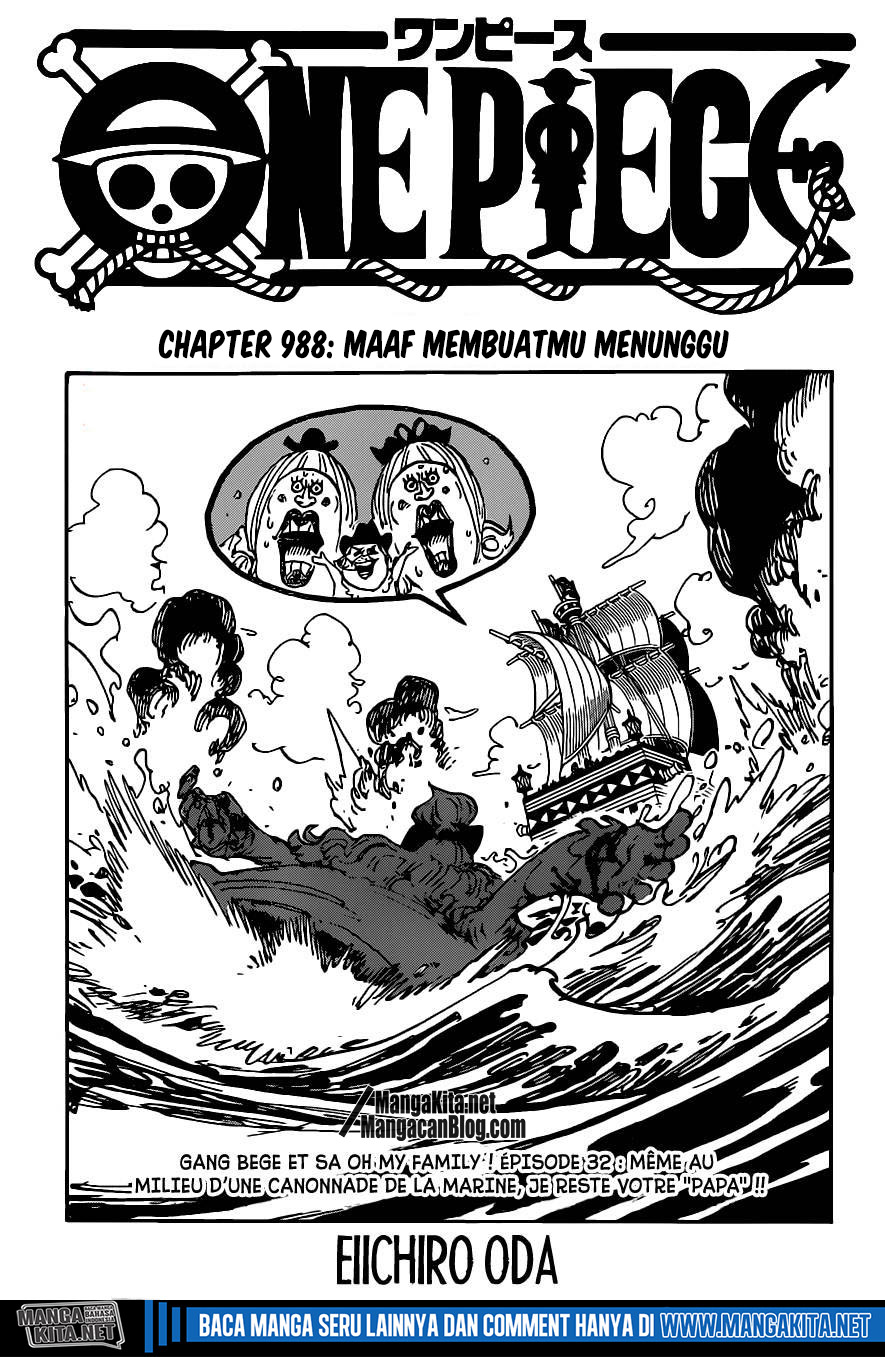 One Piece Chapter 988.5 Image 1