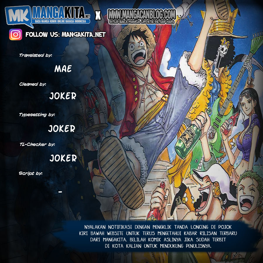 One Piece Chapter 988 (lq) Image 0