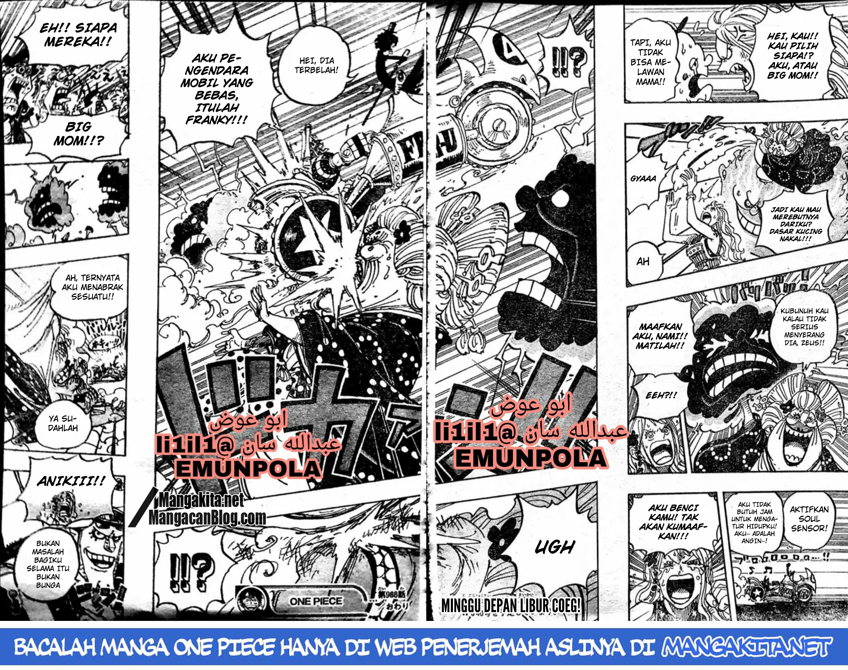 One Piece Chapter 988 (lq) Image 10