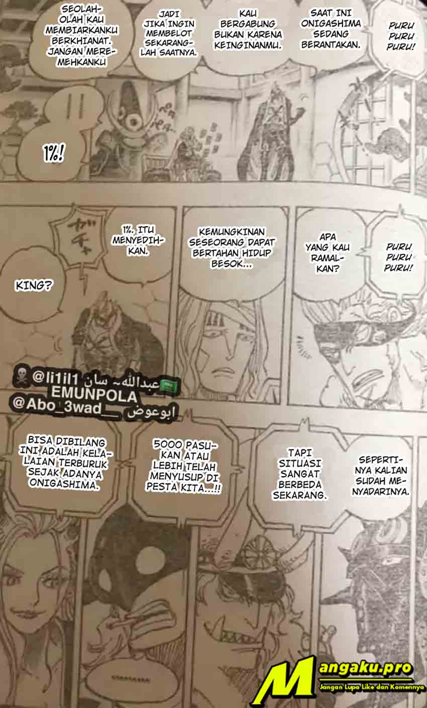 One Piece Chapter 990 lq Image 9