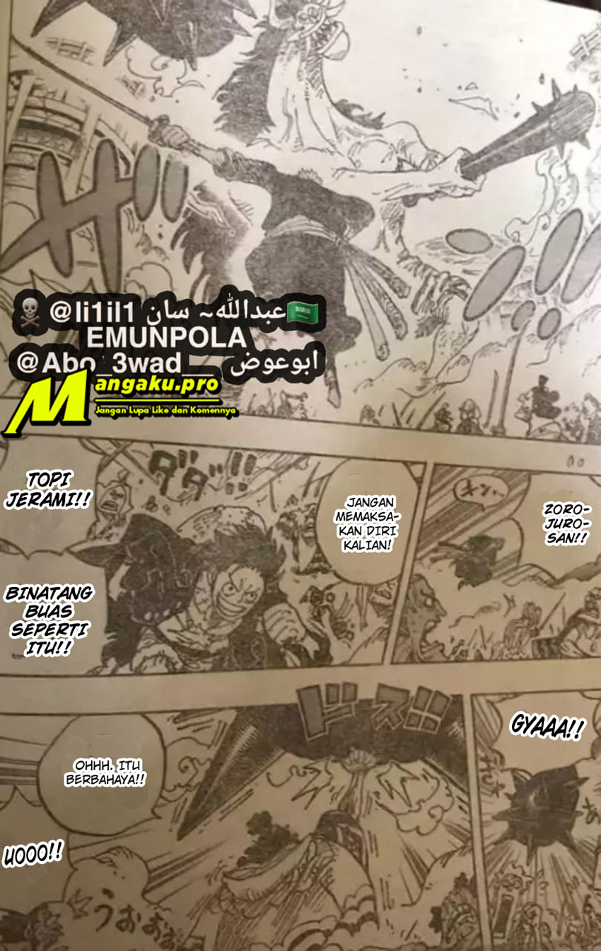 One Piece Chapter 990 lq Image 14