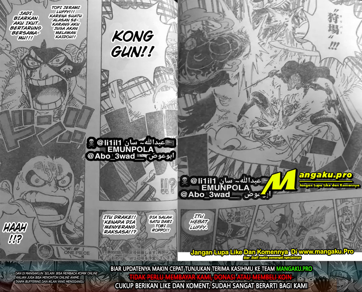 One Piece Chapter 990 lq Image 18