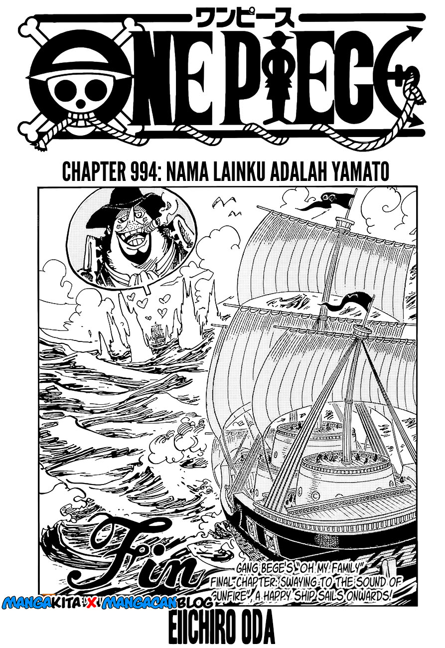 One Piece Chapter 994.5 Image 1