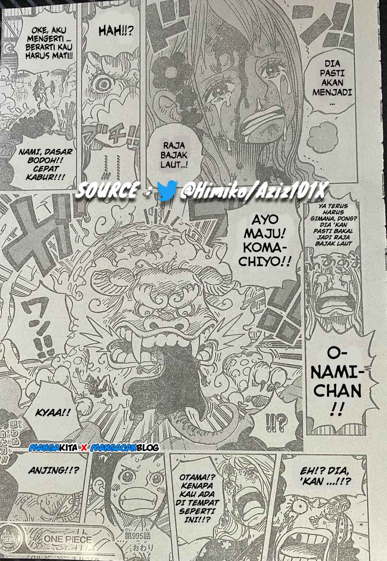 One Piece Chapter 995 lq Image 16