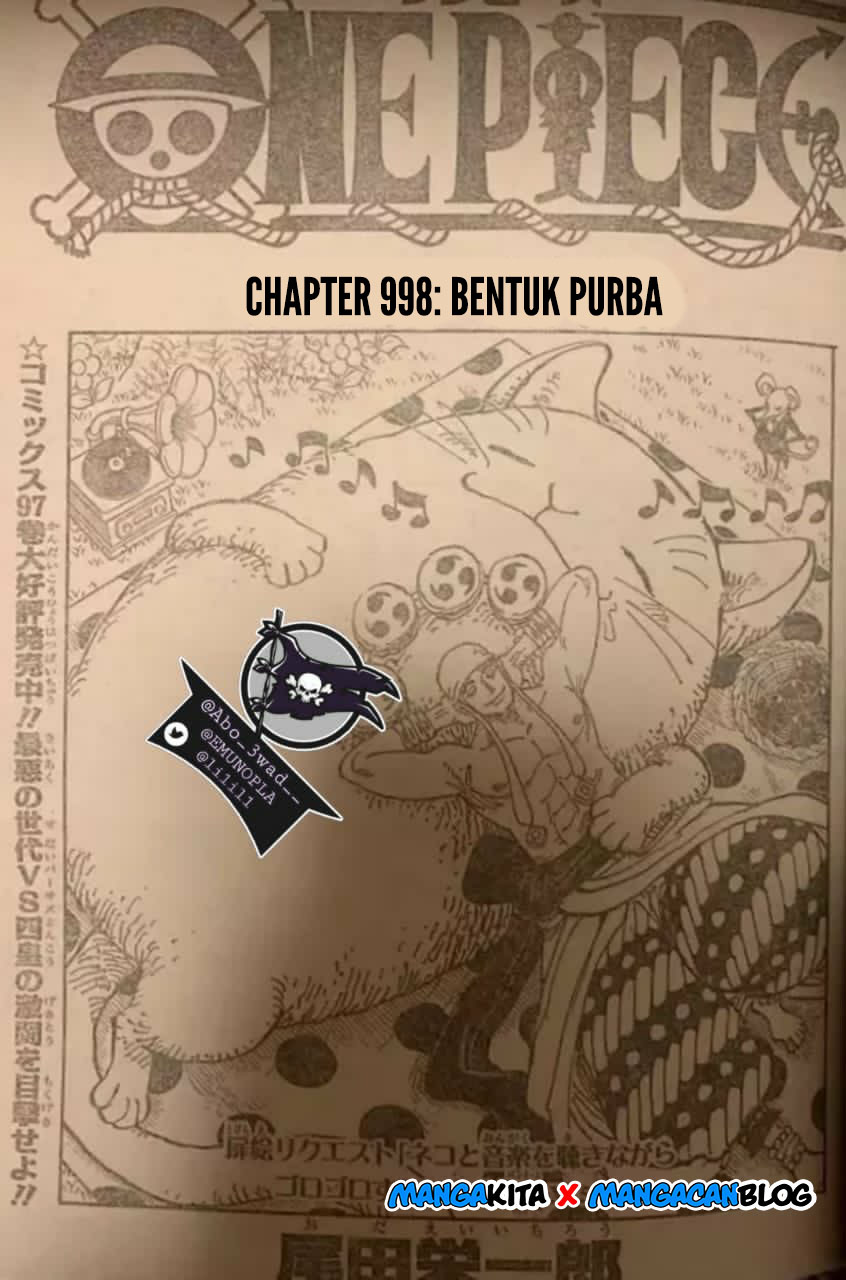 One Piece Chapter 998 lq Image 1