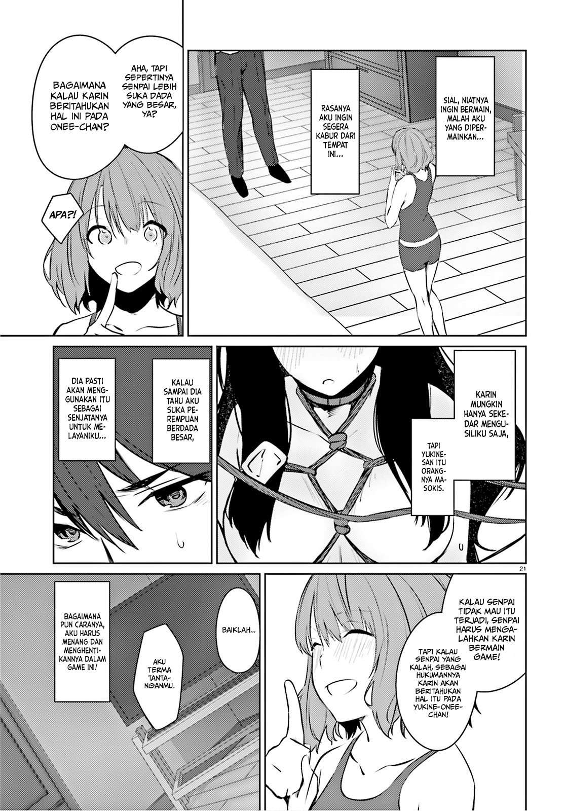 Could You Turn Three Perverted Sisters into Fine Brides? Chapter 05 Image 21