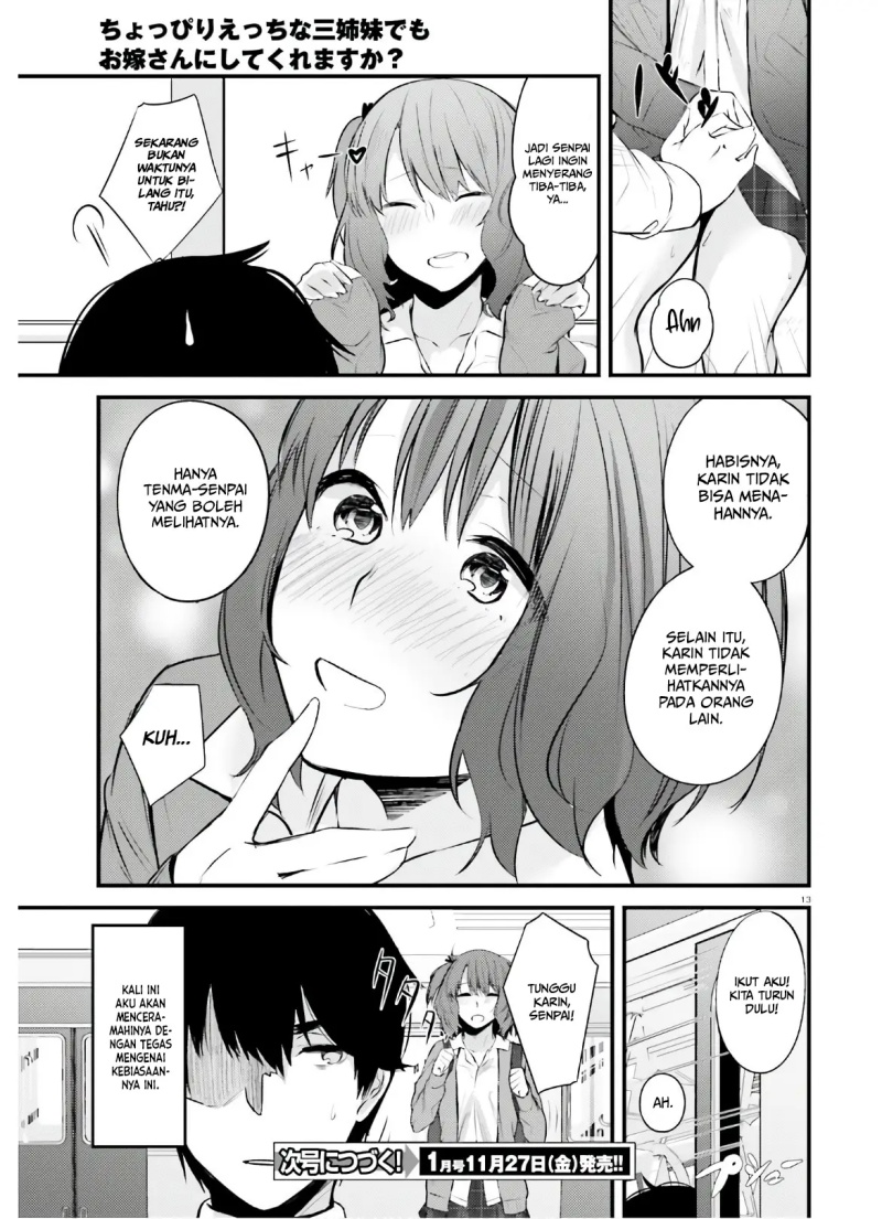 Could You Turn Three Perverted Sisters into Fine Brides? Chapter 09 Image 13