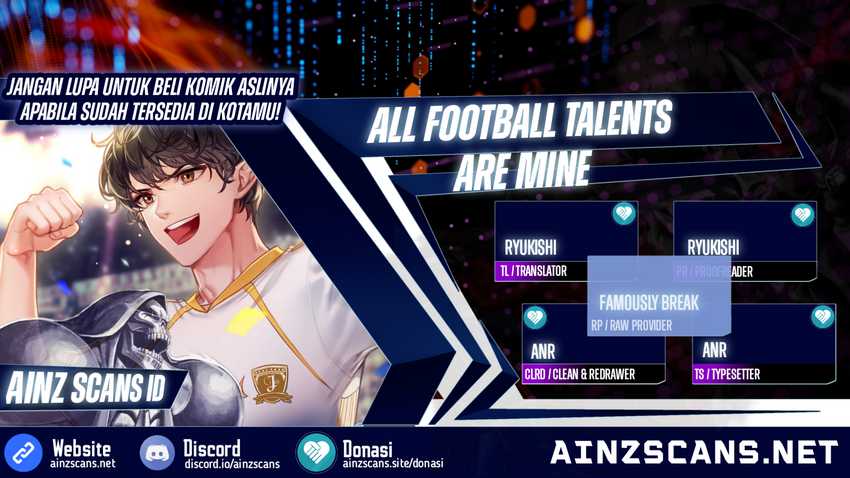 All Football Talents Are Mine Chapter 21 Image 0