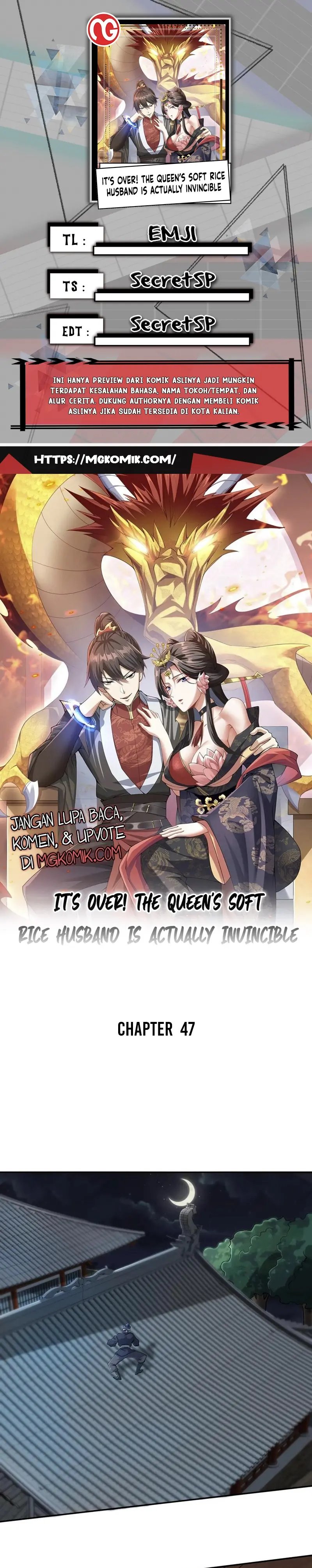 It’s Over! The Queen’s Soft Rice Husband is Actually Invincible Chapter 47 Image 0