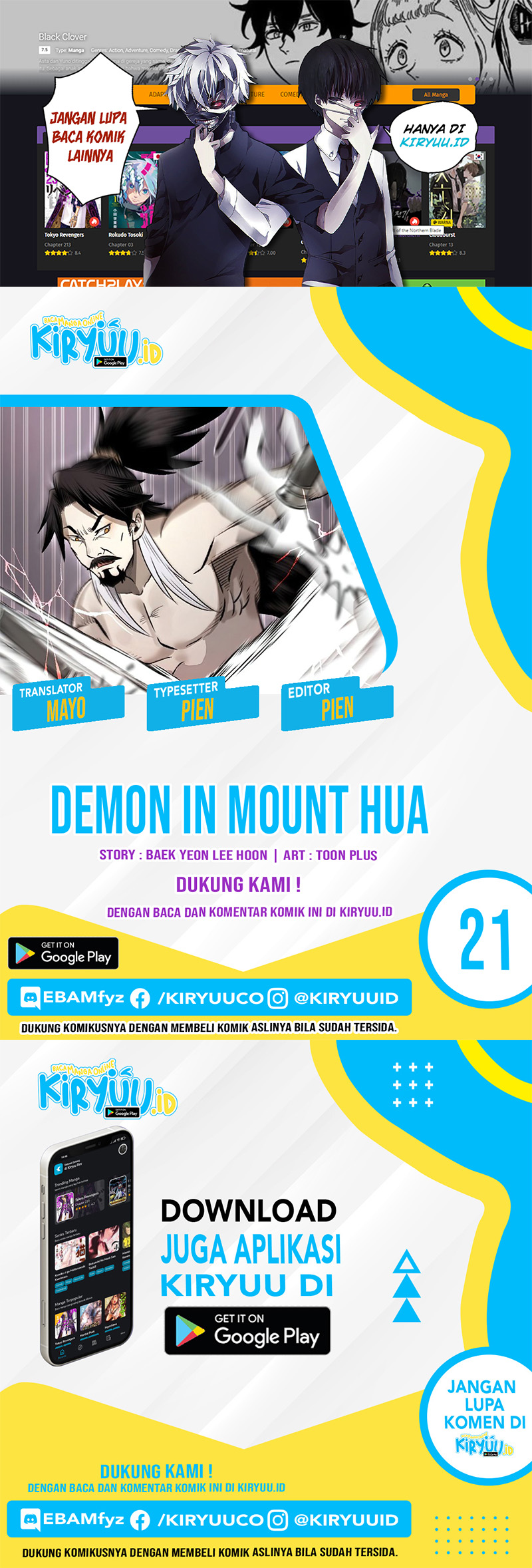 Demon in Mount Hua Chapter 21 Image 0