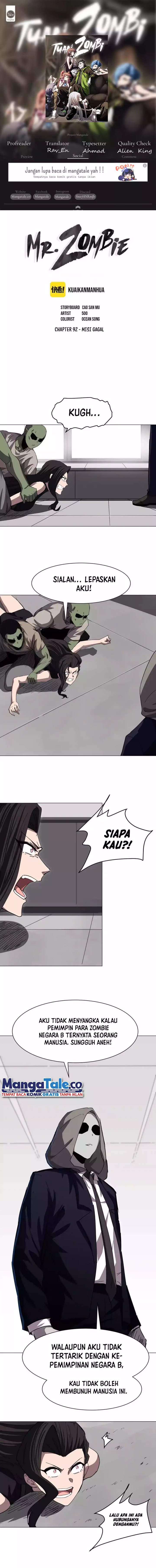 Mr. Zombie Chapter 92 Image 0
