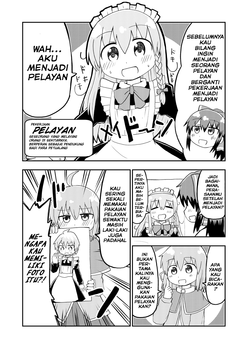 A Manga About a Hero Who Pulled Out the Holy Sword and Became a Girl Chapter 7 Image 0