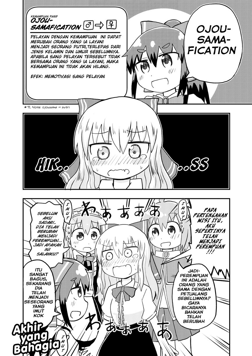 A Manga About a Hero Who Pulled Out the Holy Sword and Became a Girl Chapter 7 Image 3