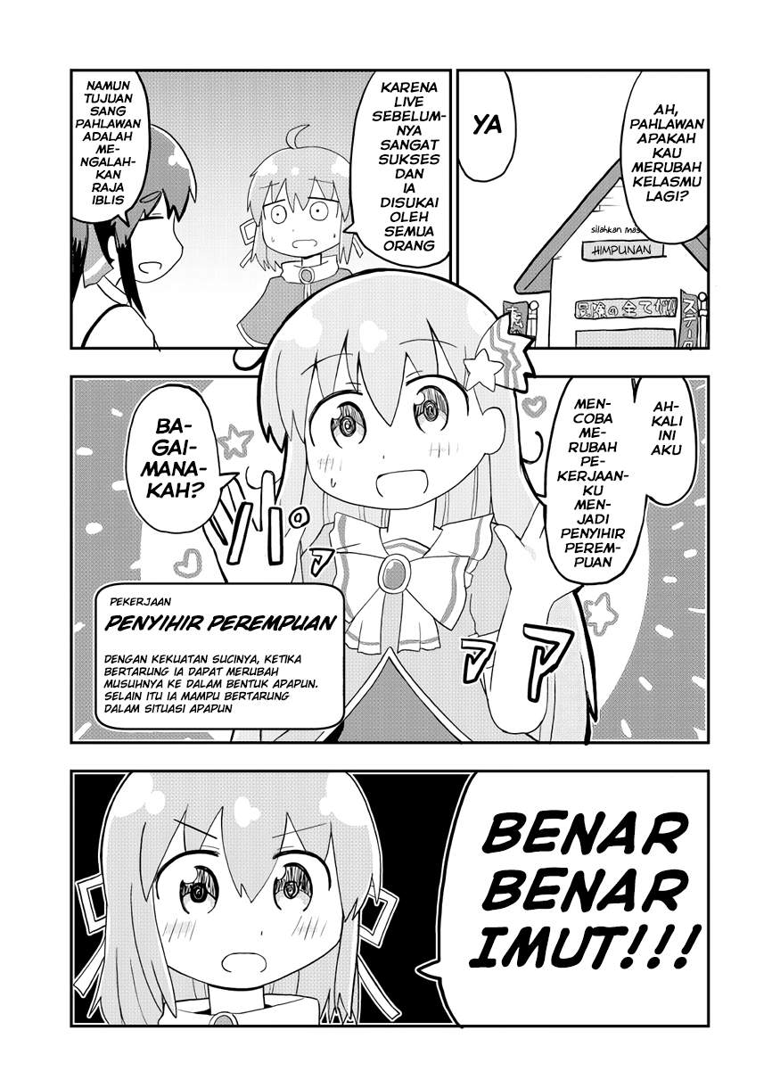 A Manga About a Hero Who Pulled Out the Holy Sword and Became a Girl Chapter 9 Image 0