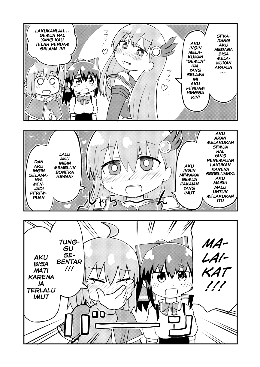 A Manga About a Hero Who Pulled Out the Holy Sword and Became a Girl Chapter 9 Image 3