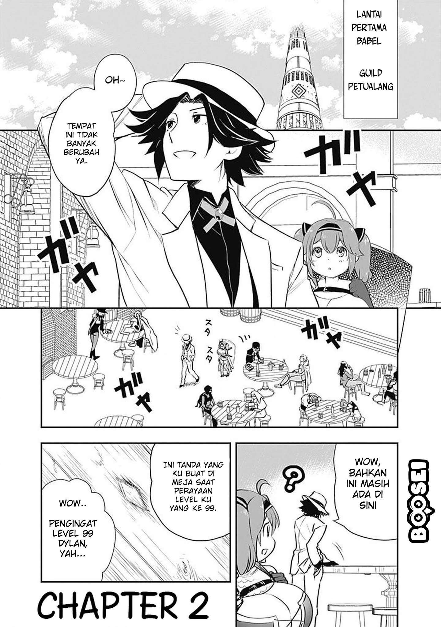 Asobinin wa Kenja ni Tenshoku Dekiru tte Shittemashita? ~Yuusha Party o Tsuihou Sareta Lv99 Chapter 2 Image 1