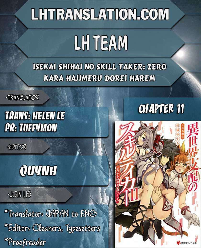 Isekai Shihai no Skill Taker: Zero kara Hajimeru Dorei Harem Chapter 11 Image 1