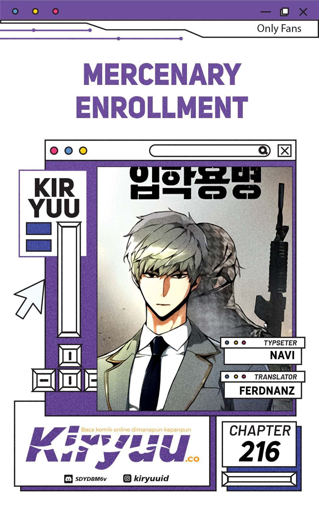 Mercenary Enrollment Chapter 216 Image 0