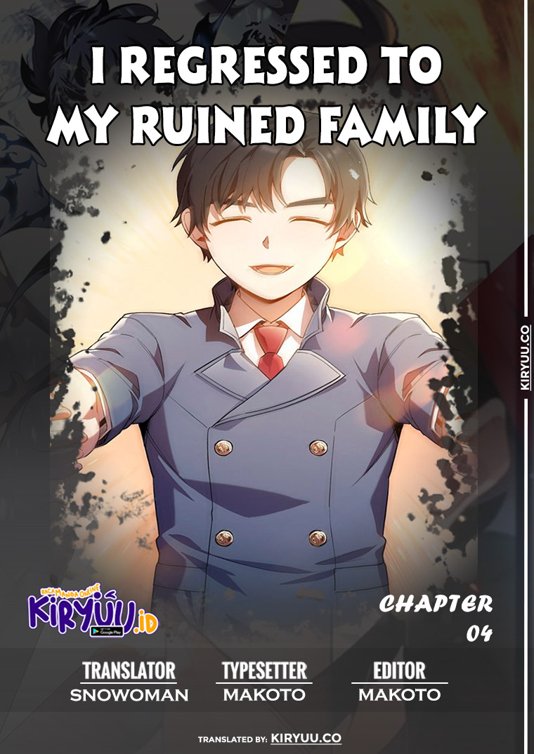 I Regressed to My Ruined Family Chapter 04 Image 0